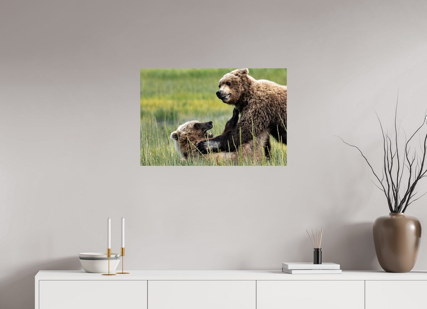 Bears Playing