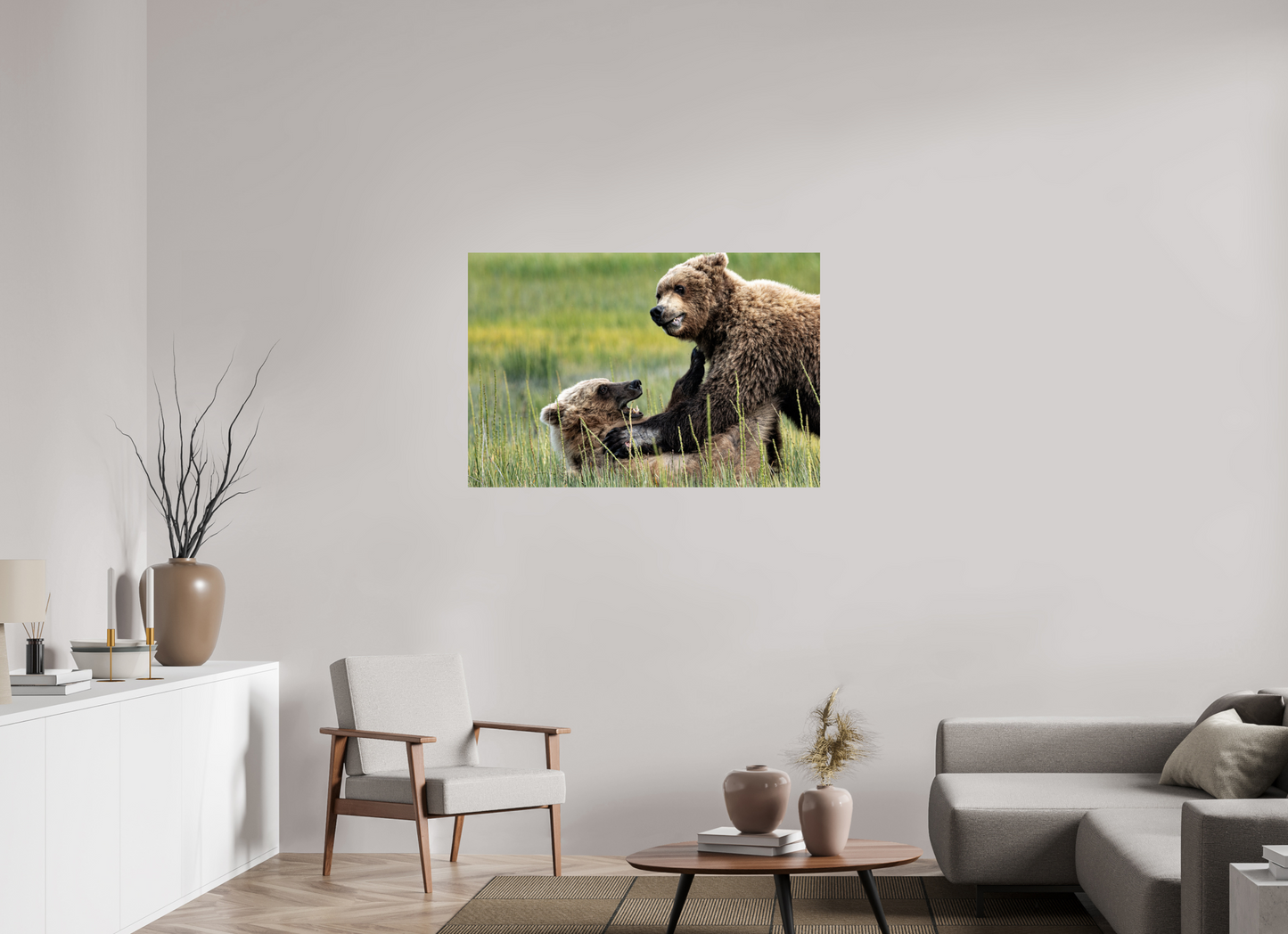 Bears Playing