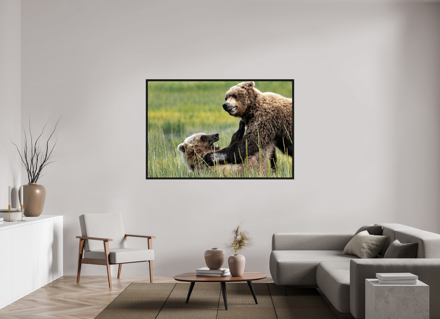 Bears Playing