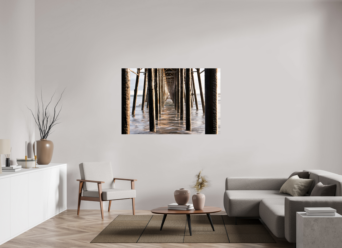 60 x 40″, Photo Print On Fuji Crystal DP II Oceanside Pier 2