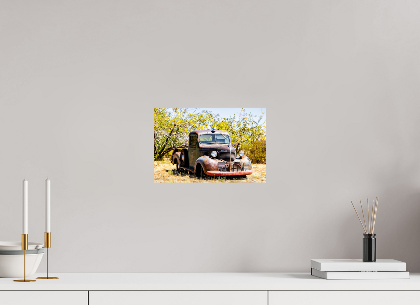 12 x 8″, Photo Print On Fuji Crystal DP II Dodge Truck