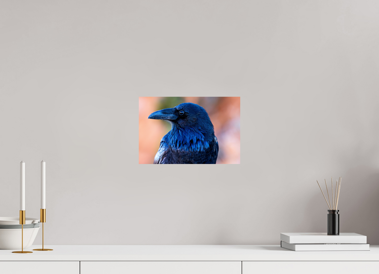12 x 8″, Photo Print On Fuji Crystal DP II Raven