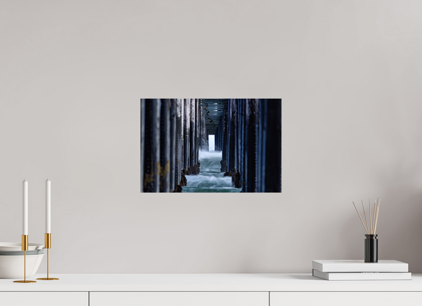 15 x 10″, Photo Print On Fuji Crystal DP II Oceanside Pier 1