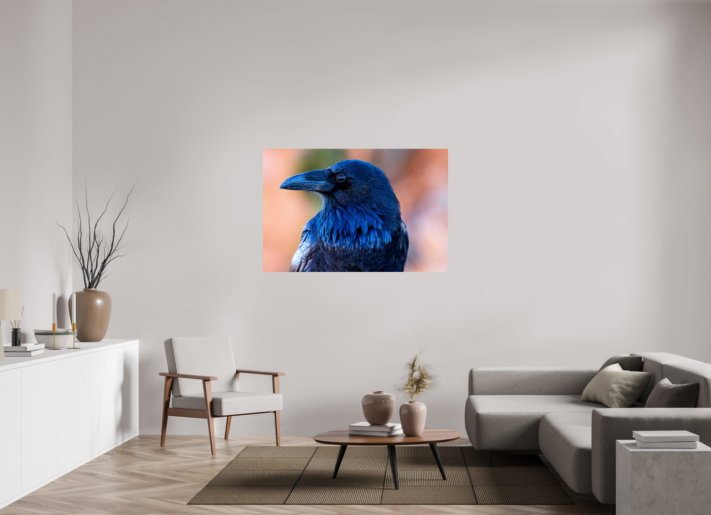 54 x 36″, Photo Print On Fuji Crystal DP II Raven