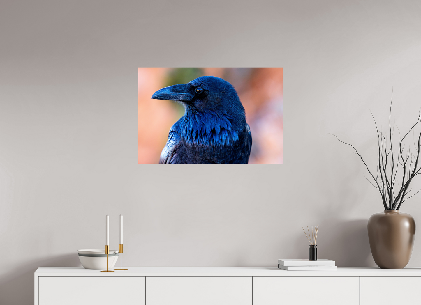 30 x 20″, Photo Print On Fuji Crystal DP II Raven